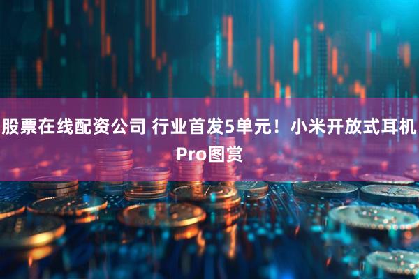 股票在线配资公司 行业首发5单元！小米开放式耳机Pro图赏
